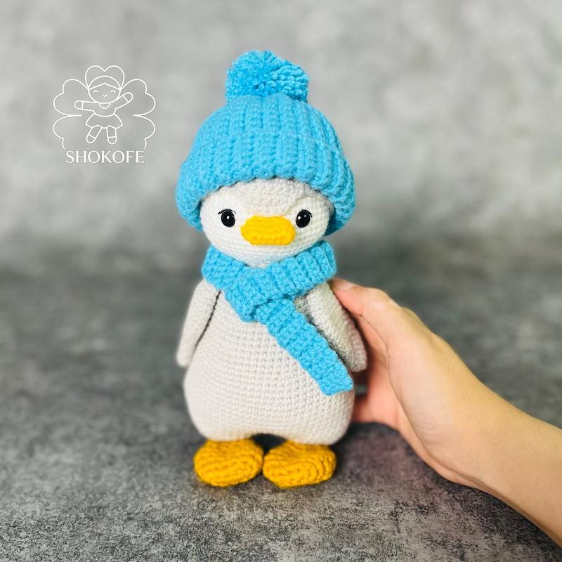 عروسک بافت پنگوئن کد۴۹