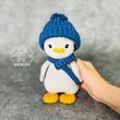 عروسک بافت پنگوئن کد۴۹