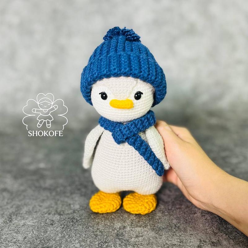 عروسک بافت پنگوئن کد۴۹