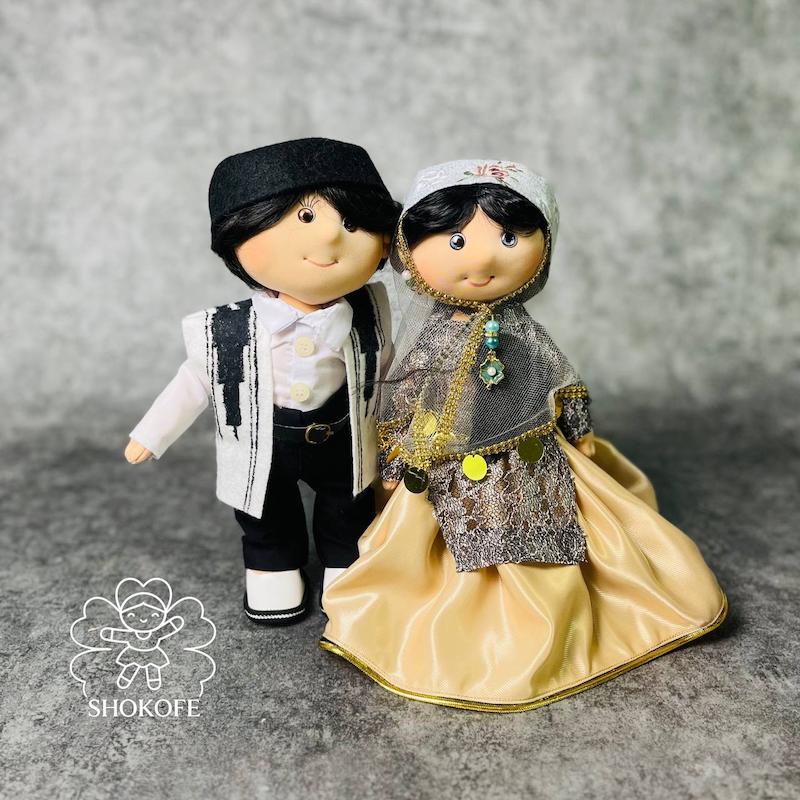 عروسک لباس محلی کد۱۷