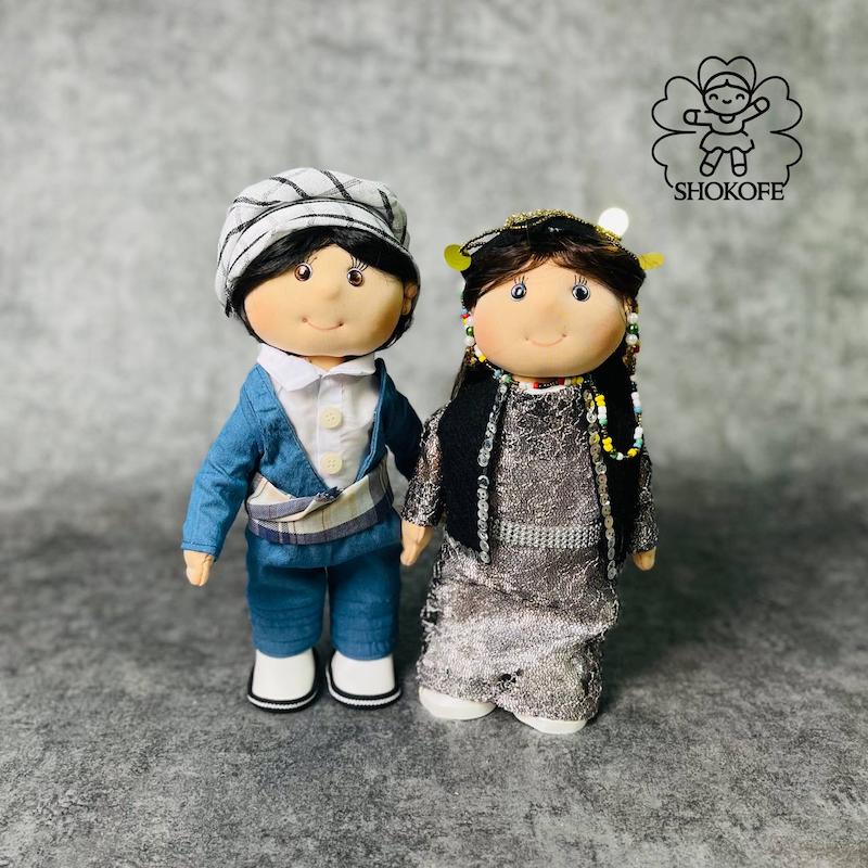 عروسک لباس محلی کد۱۷