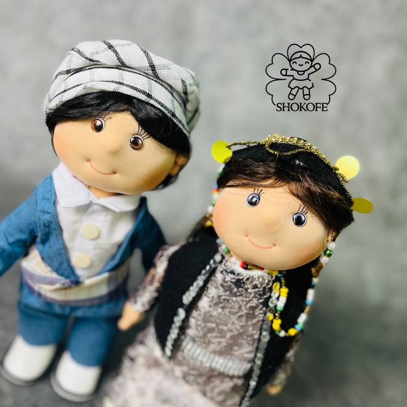 عروسک لباس محلی کد۱۷