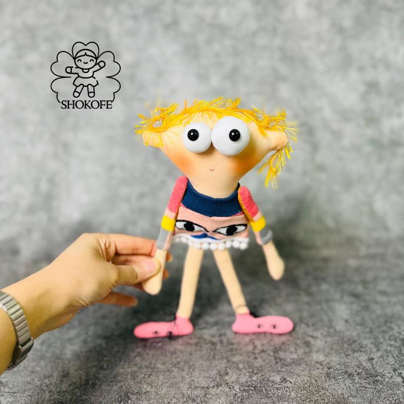 عروسک چشم قلمبه کد۳۹