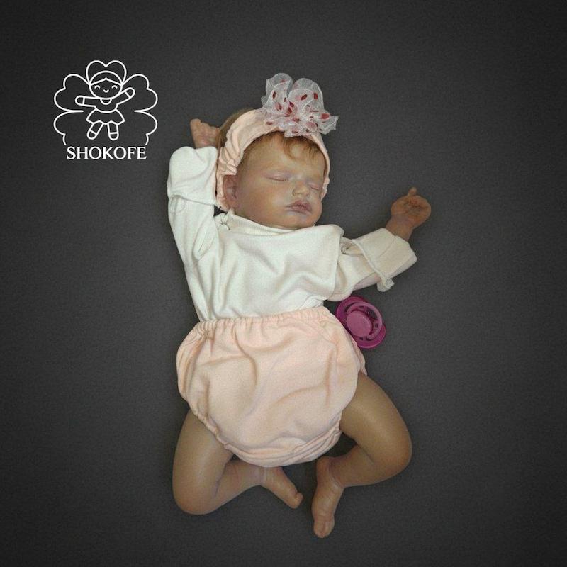 عروسک نوزاد سیلیکونی 
