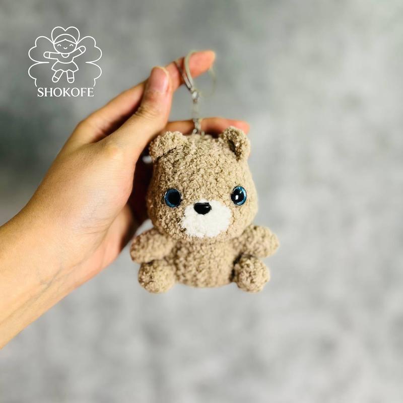 جاکلیدی خرس مخمل کد۶۰