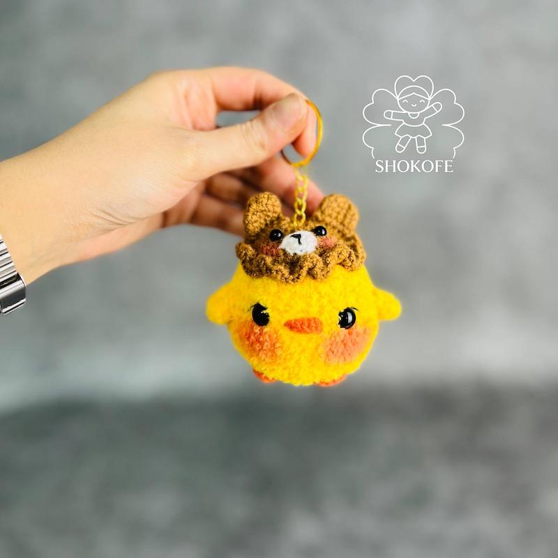 جاکلیدی جوجه مخمل کد۱۳