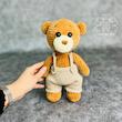 عروسک خرس بافت کد۱۲۹