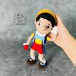 عروسک بافت پینوکیو کد۱۱۸