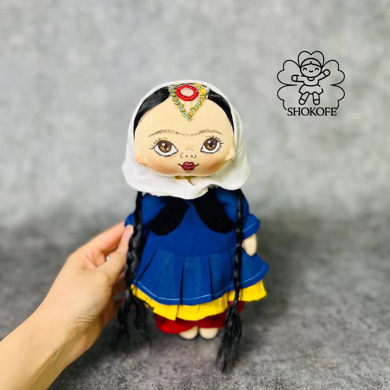 عروسک خاتون قاجار کد۲