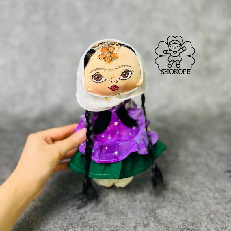 عروسک خاتون قاجار کد۲