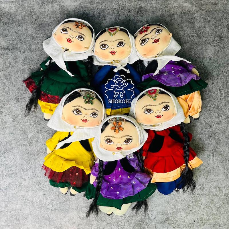 عروسک خاتون قاجار کد۲