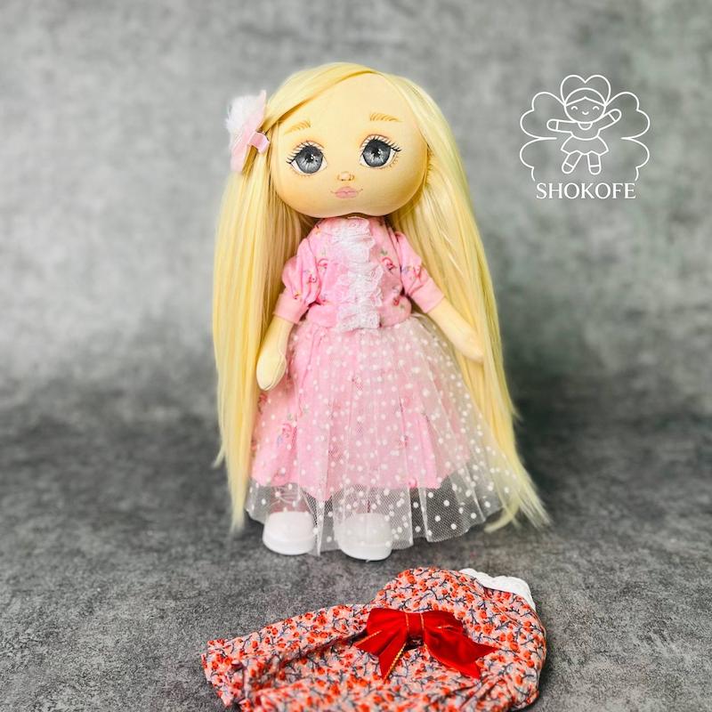 عروسک چهره دار بالباس اضافه کد۵۷