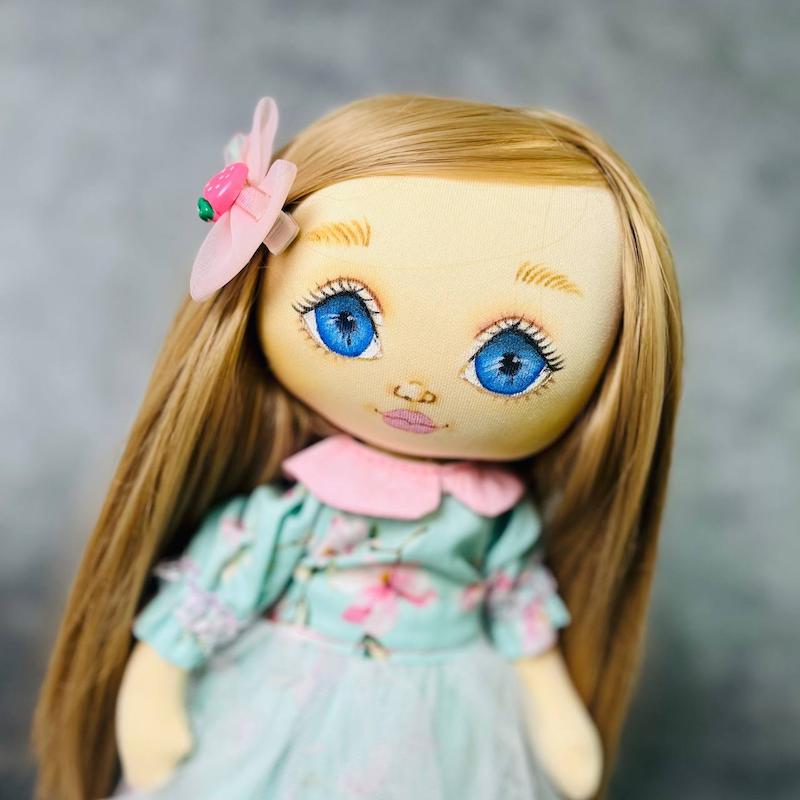 عروسک چهره دار بالباس اضافه کد۵۷