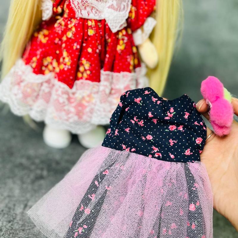 عروسک چهره دار بالباس اضافه کد۵۷