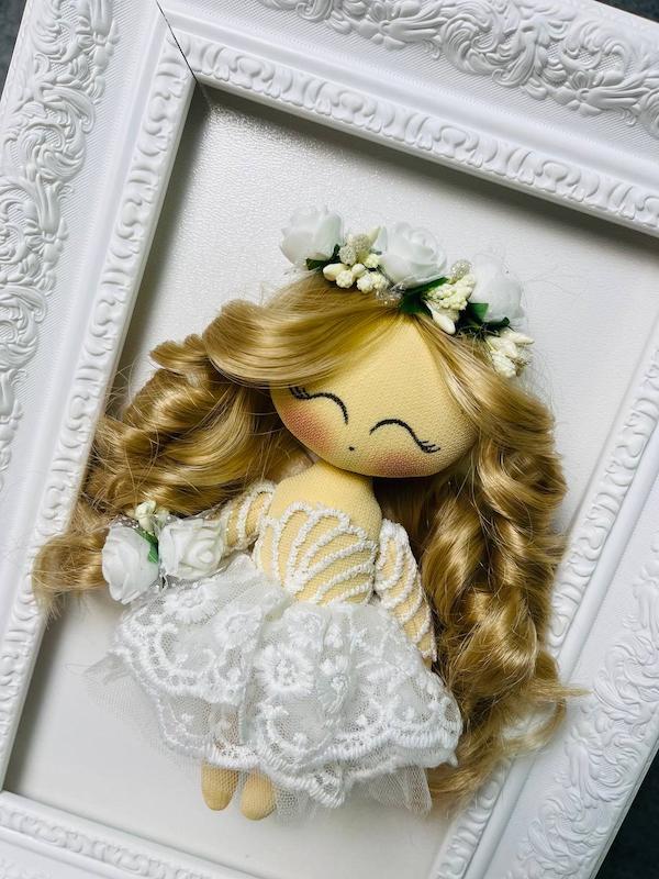 عروسک فرشته قابدار کد۱۰۱