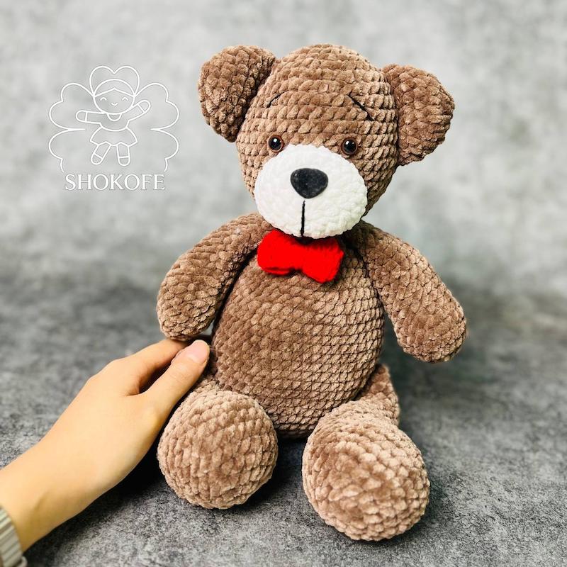 خرس تدی مخمل کد۸۶