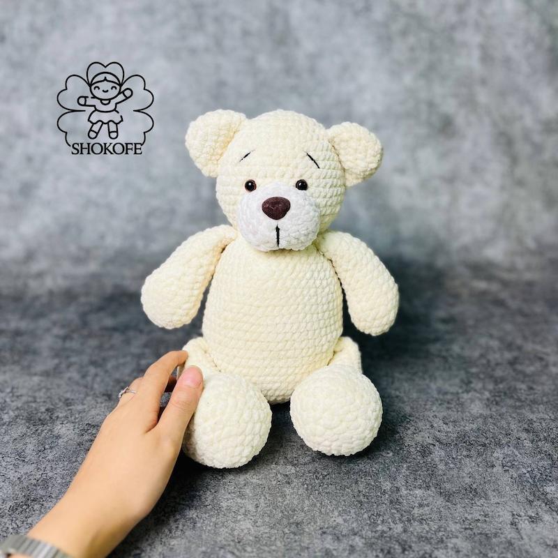 خرس تدی مخمل کد۸۶