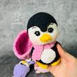 عروسک پنگوئن بافت کد۱۰۰