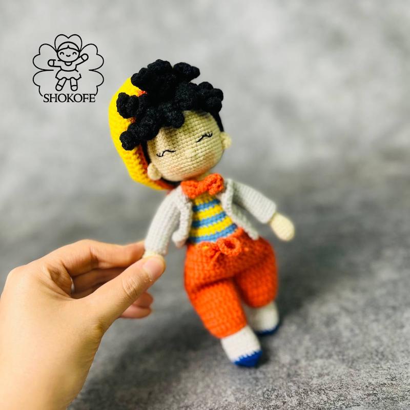 عروسک بافت پسر کوچولو کد۹۲