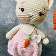 عروسک خرگوش بافت کد۸۹