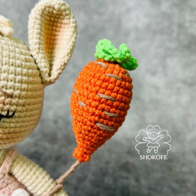 عروسک خرگوش بافت کد۸۹