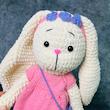 عروسک خرگوش مخمل کد۵۱