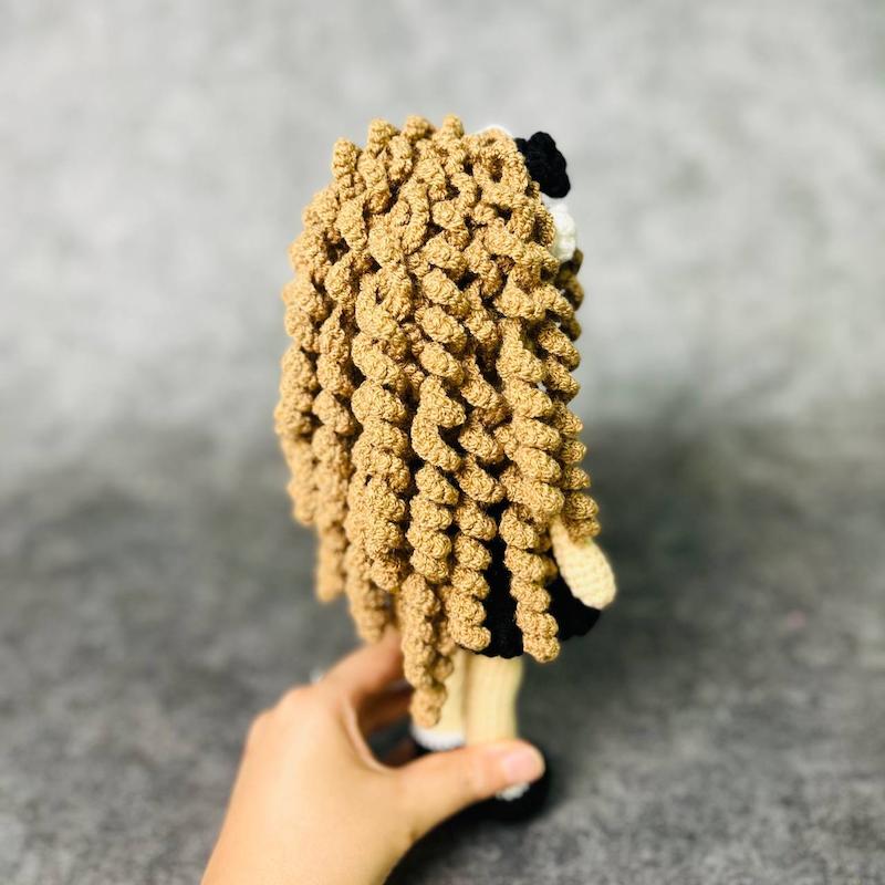 عروسک بافت دختر کد۷۱