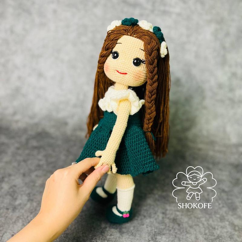 عروسک بافت دختر کد۷۱