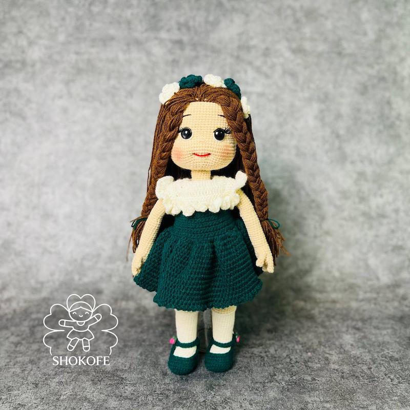 عروسک بافت دختر کد۷۱