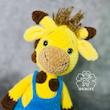 عروسک بافت زرافه کد۷۱