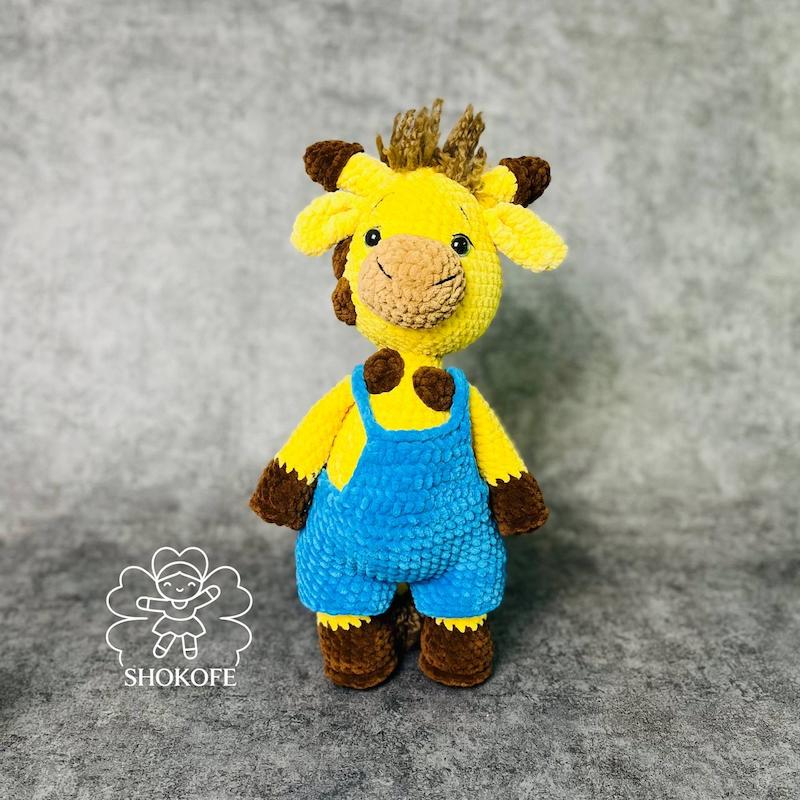 عروسک بافت زرافه کد۷۱