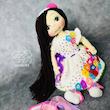 عروسک بافت دختر بهار کد۵۰