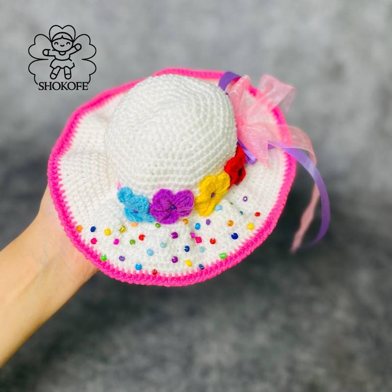 عروسک بافت دختر بهار کد۵۰