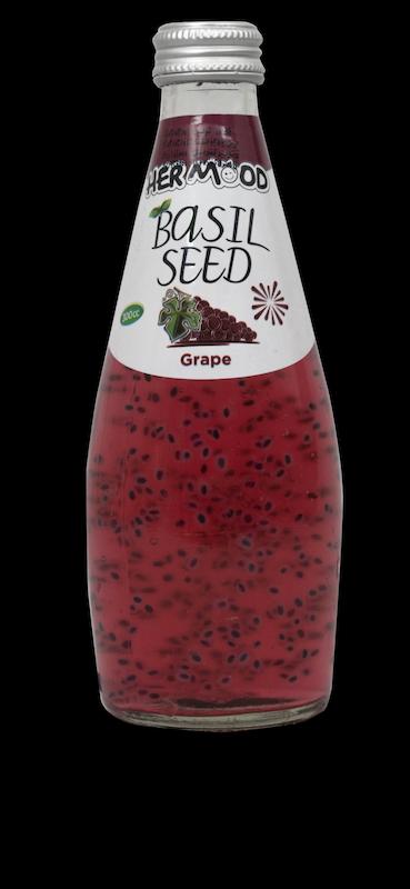 نوشیدنی حاوی تخم شربتی طعم انگور