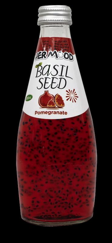 نوشیدنی حاوی تخم شربتی طعم انار