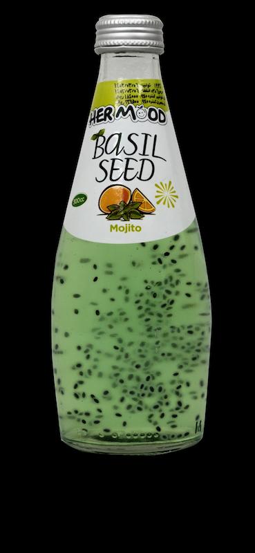 نوشیدنی حاوی تخم شربتی طعم موهیتو