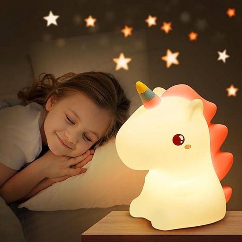 چراغ خواب سیلیکونی یونیکورن