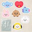 پک استیکر تکی BT21 Bts