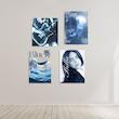 پک پوستر Billie eilish Blue