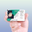 استیکر کارت Jujutsu Kaisen id card 2