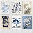 پک پوستر blue vintage