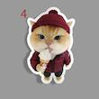 استیکر Cute cats staring