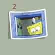 استیکر Krusty Krab window SpongeBob