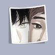 استیکر Manhwa Eyes