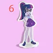 استیکر My Little Pony Human form