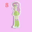 استیکر My Little Pony Human form