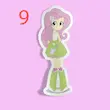 استیکر My Little Pony Human form