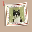 استیکر Cat's picture