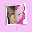 استیکر Ponies X characters