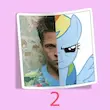 استیکر Ponies X characters